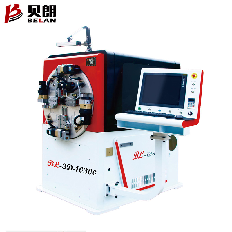 貝朗自動化漆包線轉(zhuǎn)盤數(shù)控折彎機(jī)做導(dǎo)線銅線折